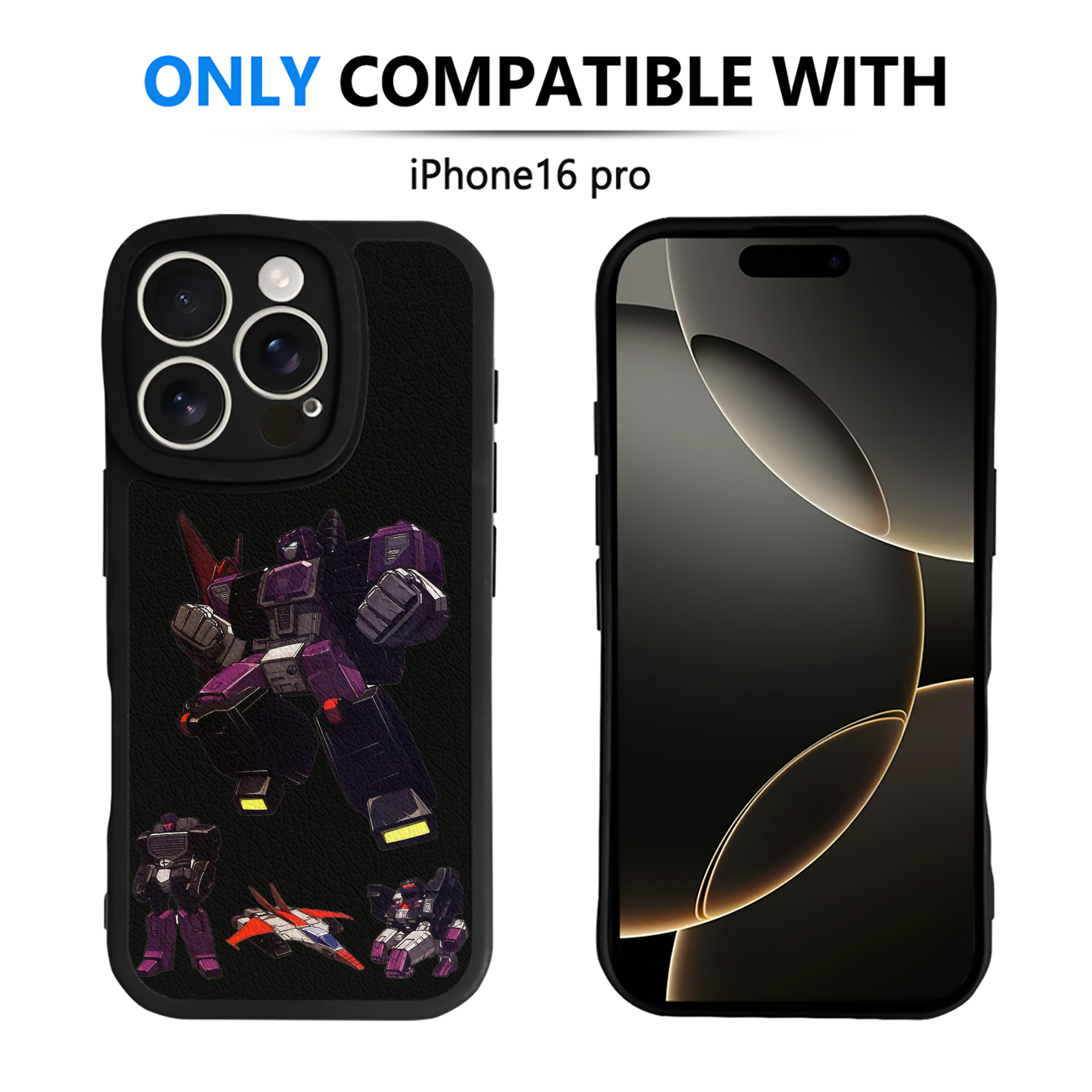 （画像用）  【iPhone 16シリーズ対応】シリコンスマホケース（レザー調） 材質：シリコン